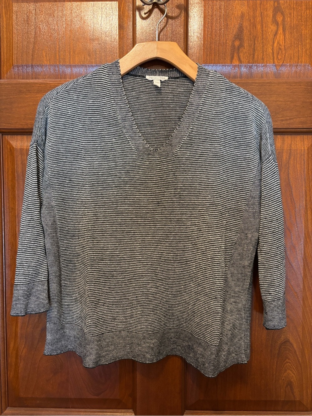 Eileen Fisher 100% Linen Pullover Small